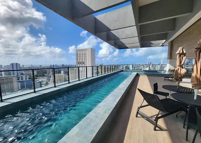 Flat Moderno No Bairro Da Boa Vista Recife
